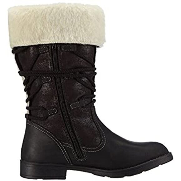 GEOX Sofia Girls Boots with Fur Jr Sofia - Picture 3 of 8